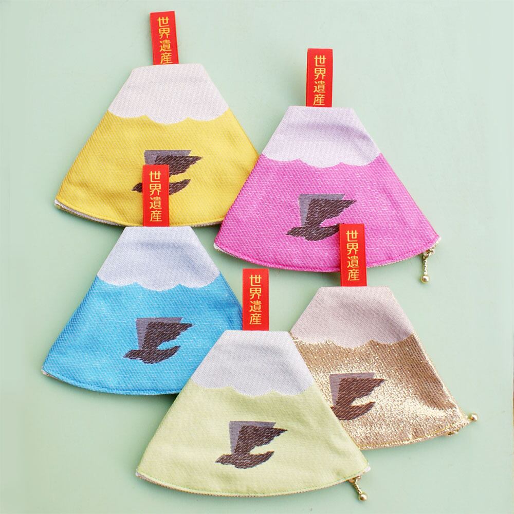 一富士ニ鷹三茄子ポーチ | 世界のかわいいものcikolataSHOP