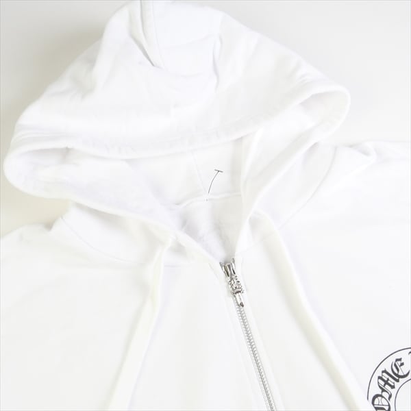 Size【L】 CHROME HEARTS クロム・ハーツ HORSESHOE ZIP HOODIE WHITE