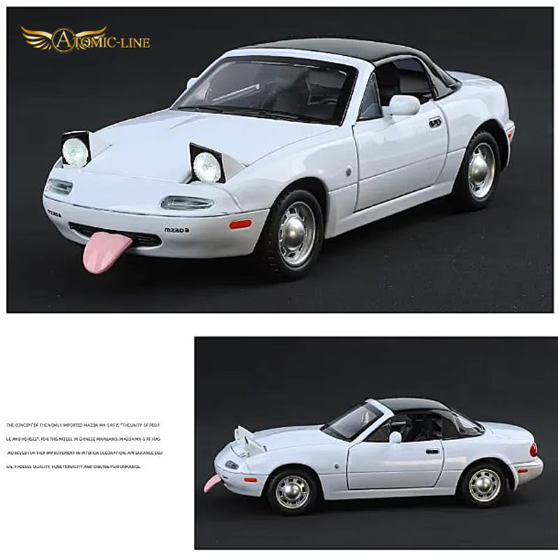 MAZDA ユーノス ロードスター 1/24 ミニカー 全3色 ライト点灯