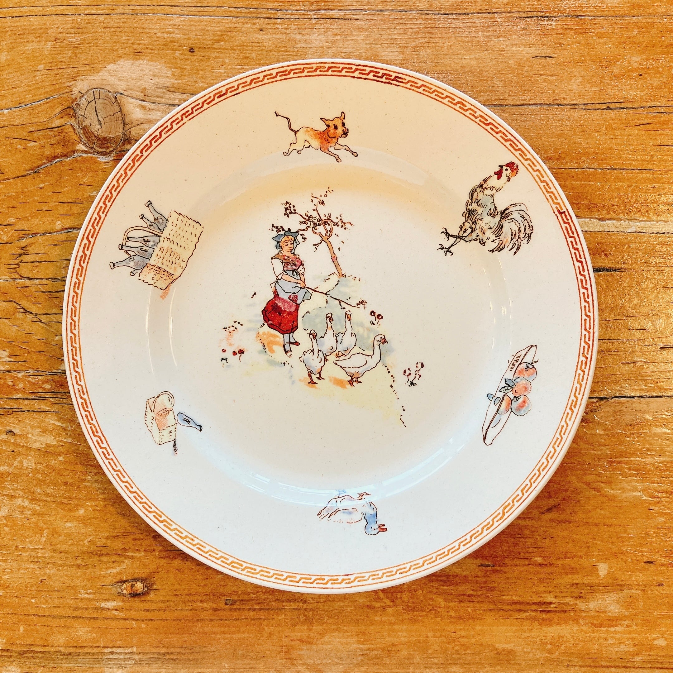 アンファン・リシャール サルグミンヌ小さめプレート | gc.brocante