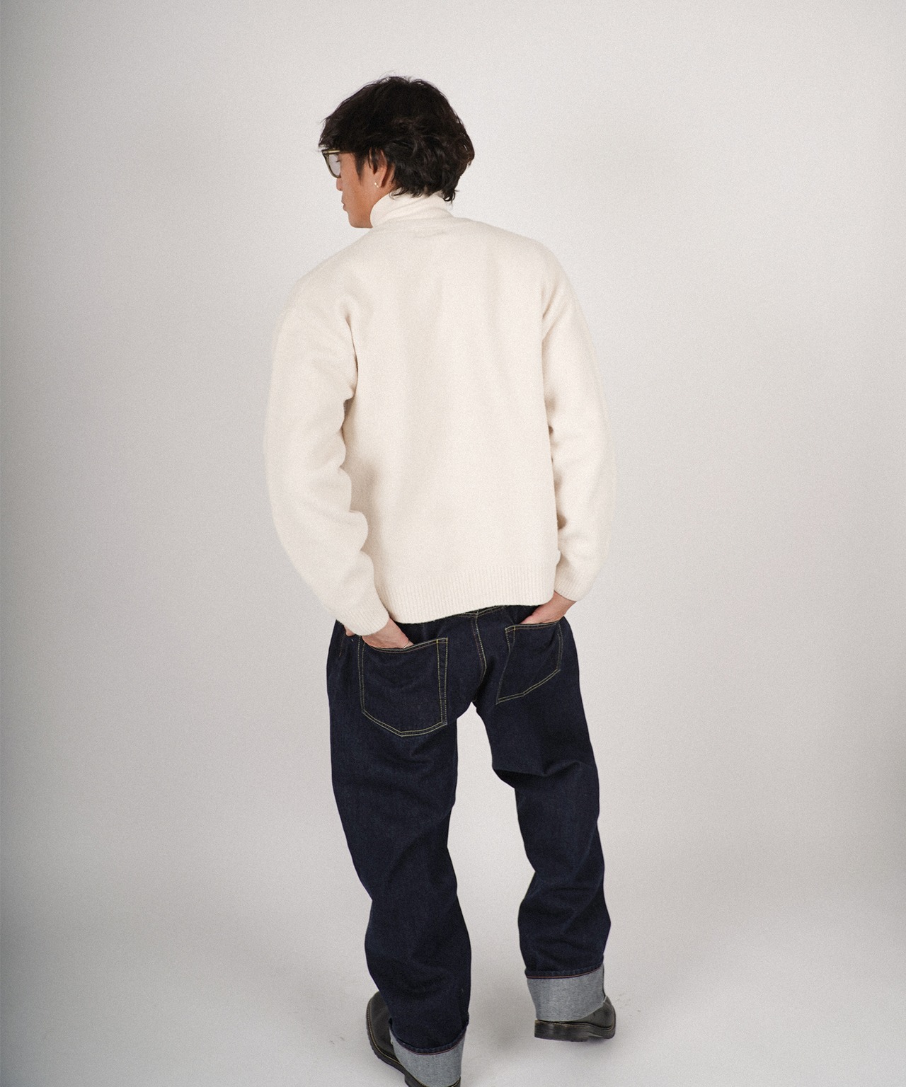 SUN＆MOON EMBROIDERY CARDIGAN［HSK002］