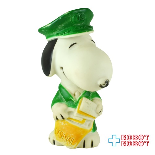 スヌーピー ポストマン スクイーク ラバードール 1980's ダナラ社