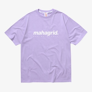 [MAHAGRID] BASIC LOGO TEE PURPLE 正規品 韓国 ブランド 半袖 T-シャツ