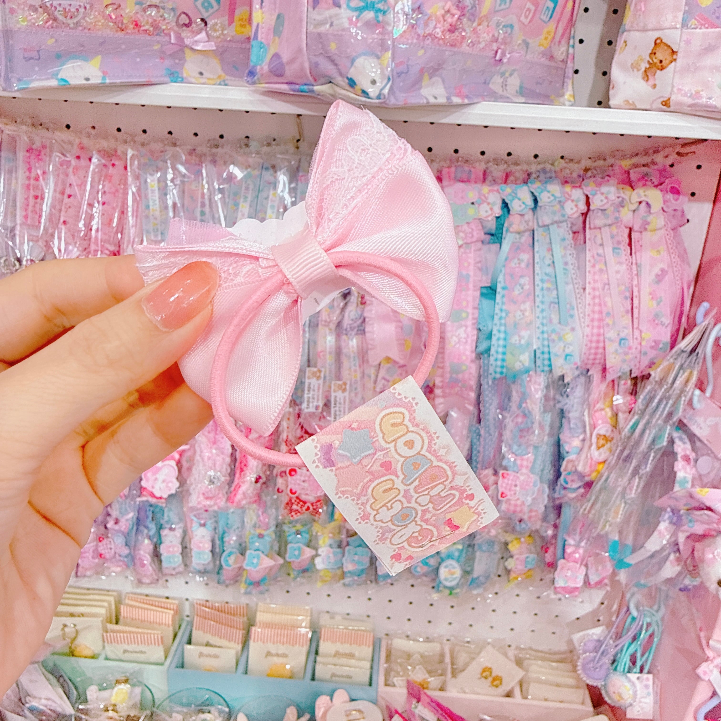 【C5】85-21パーツ付きヘアゴム