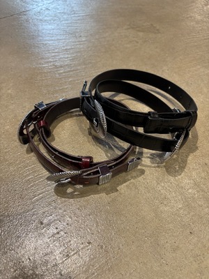 【27SS | 先行予約】FUMIE TANAKA フミエタナカ / ベルト / native W belt