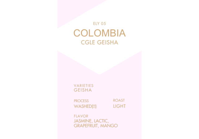 COLOMBIA CGLE GEISHA