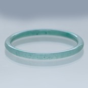 【内径 約58mm】princess/Guatemala 翡翠バングル A貨翡翠 jd_bg1400
