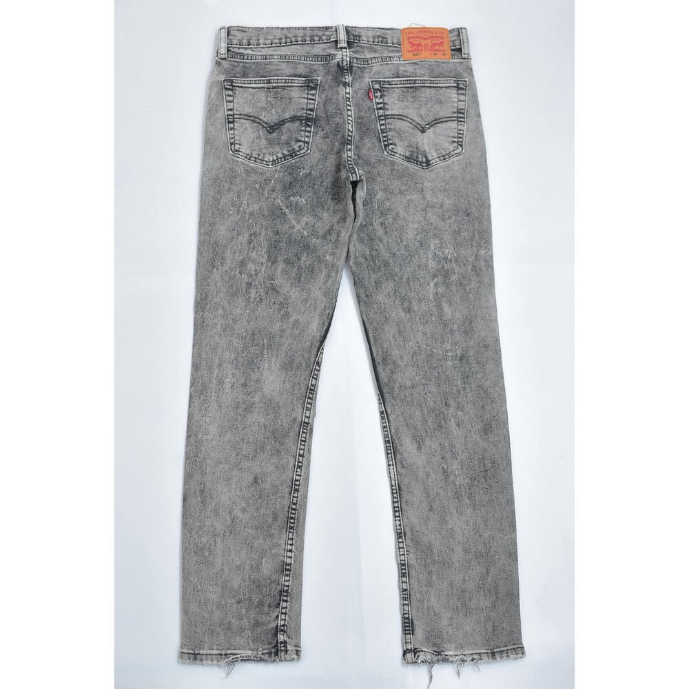 00s～ Levi's502 Taper リーバイス ブラックケミカル デニム パンツ