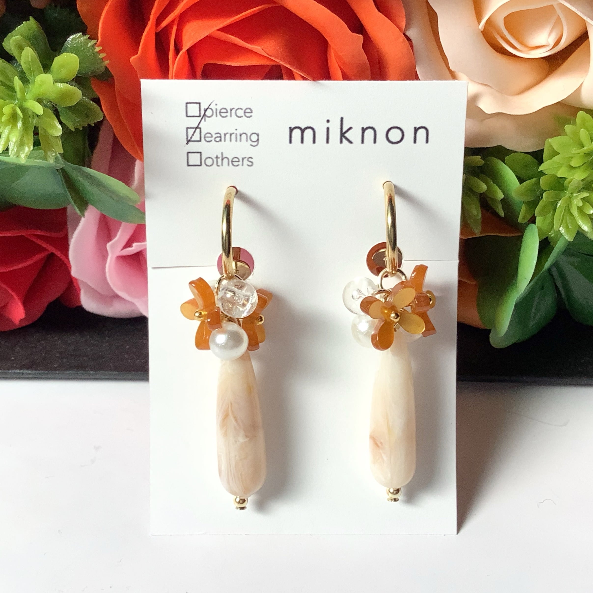 miknon 金木犀のピアス/イヤリング | ハコ/アクセサリー