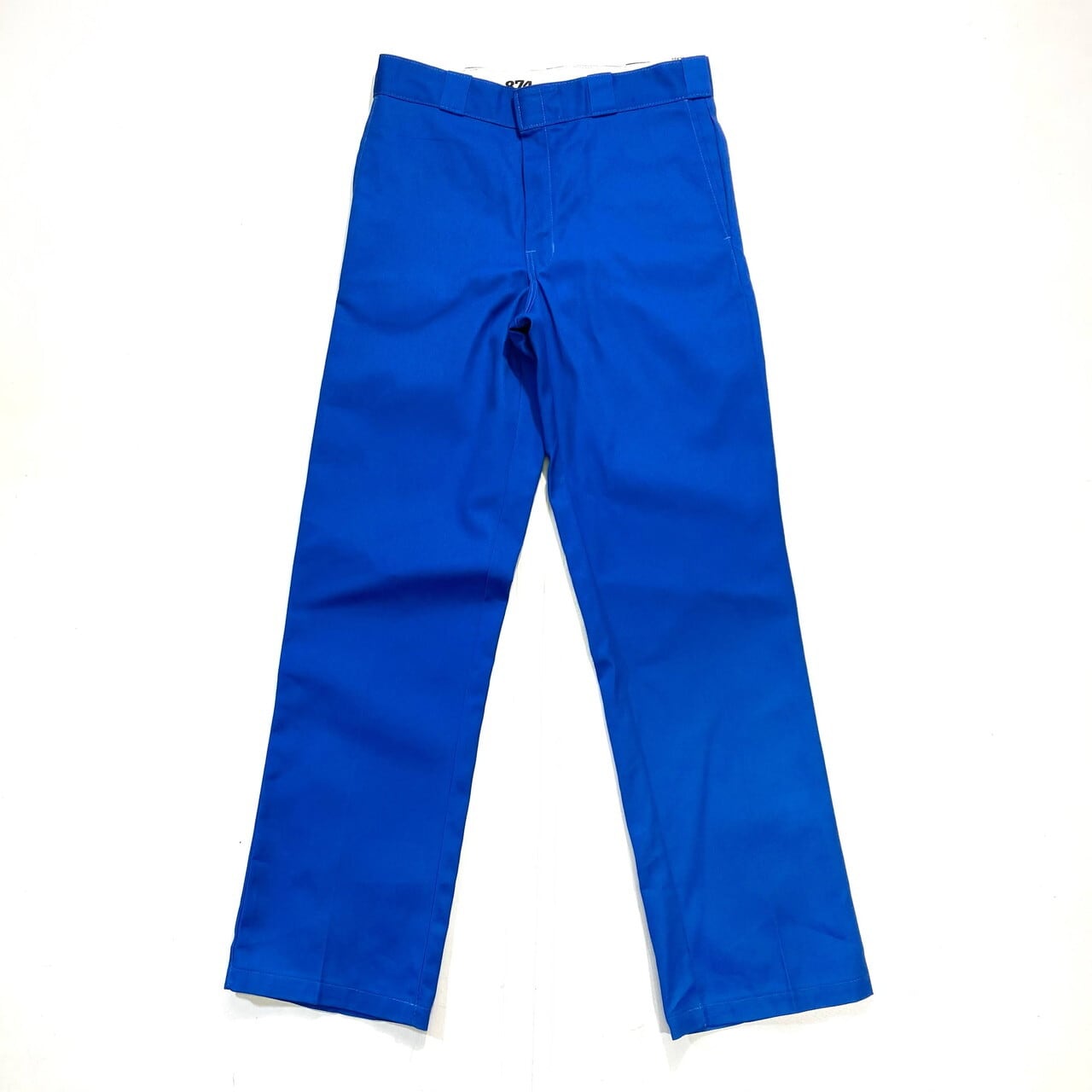 デッドストック Dickies 874 ワークパンツ W38L32 青