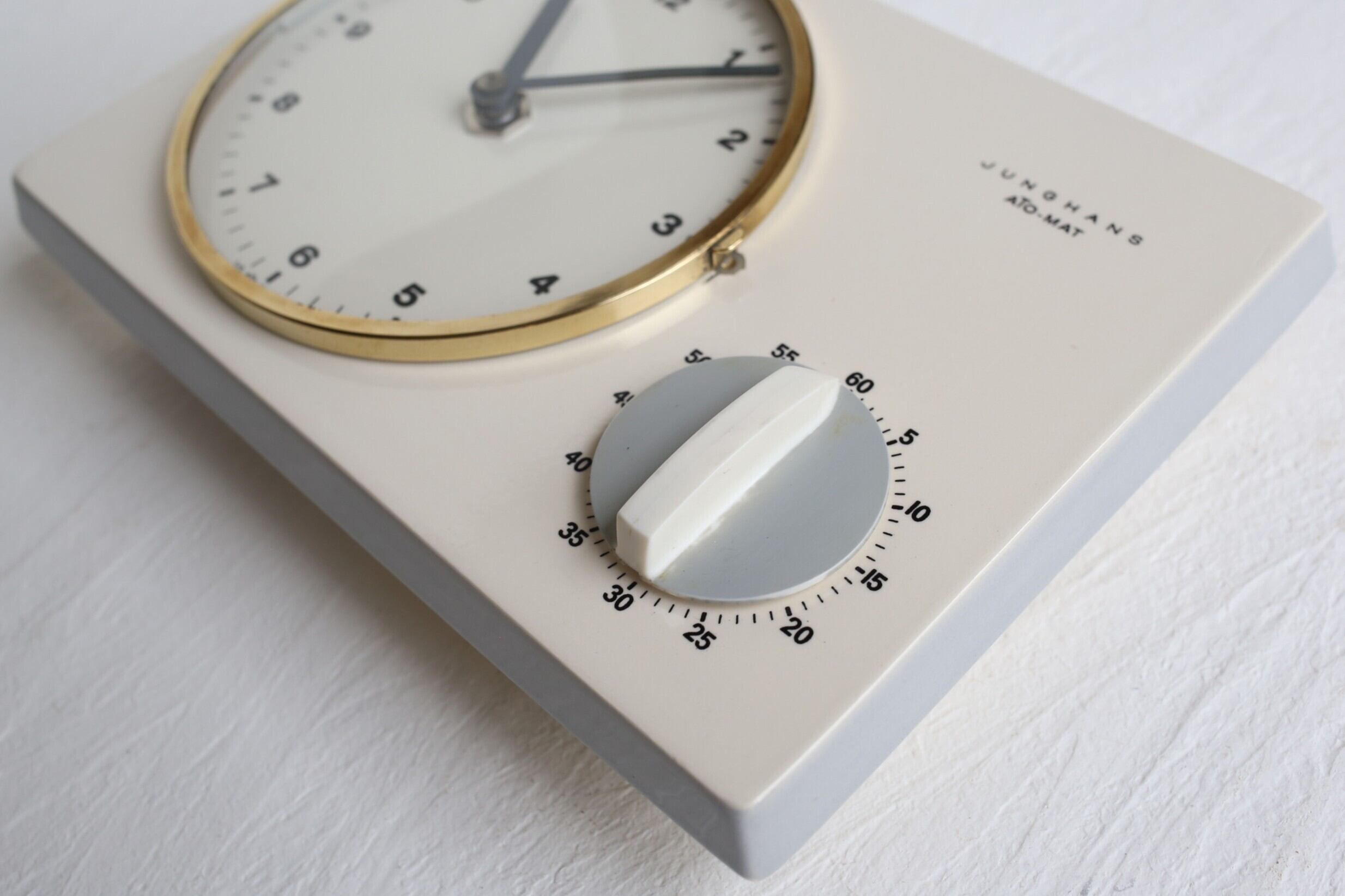ドイツ ヴィンテージ JUNGHANS ユンハンス 陶器製 キッチンタイマー