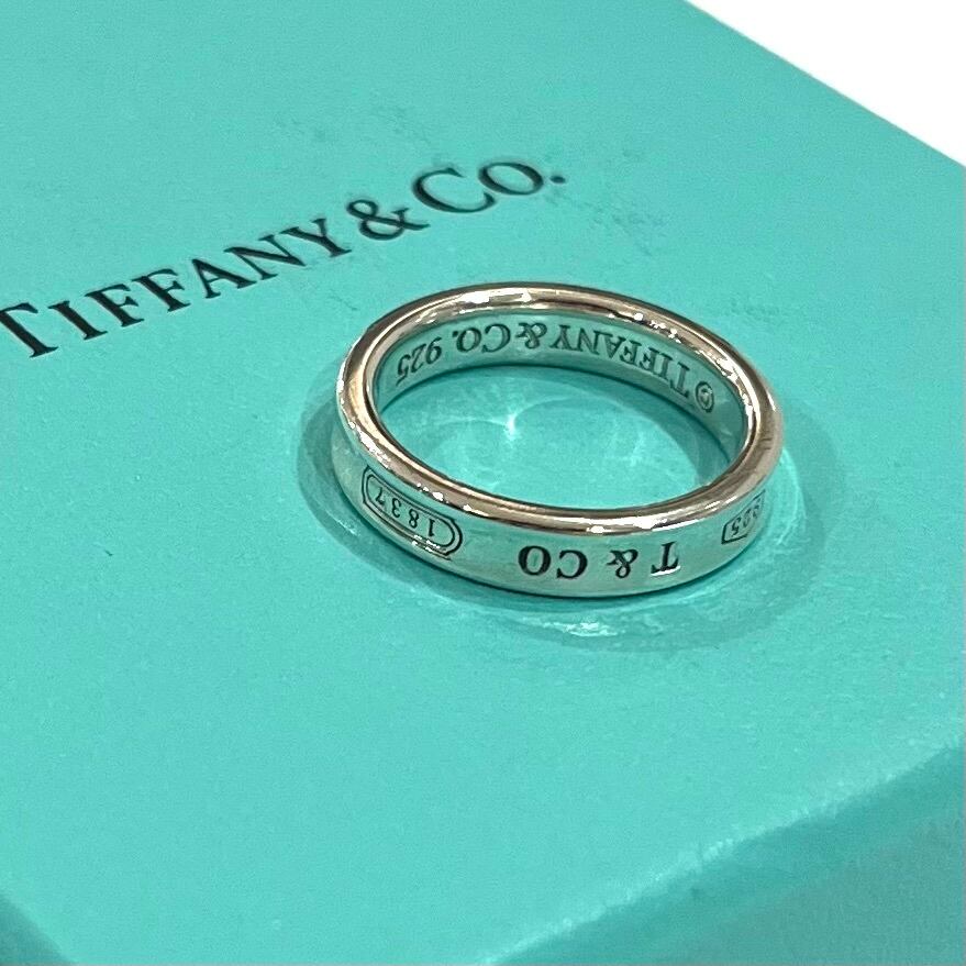 TIFFANY&CO】【10号】T1998 T&CO ティファニーナローデザインシルバー