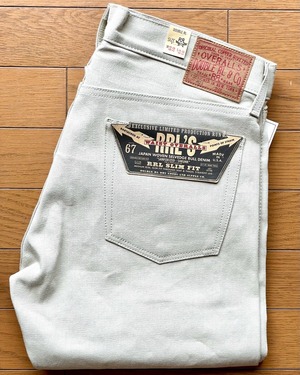 新品 アメリカ製 RRL スリムフィット セルビッジデニム “リミテッドエディション”  32-32