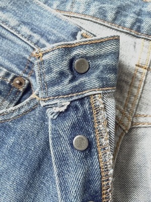M-110  リーバイス Levis501古着 1978年66後期赤耳 米国製刻6　W 72cm  股下 79cm　
