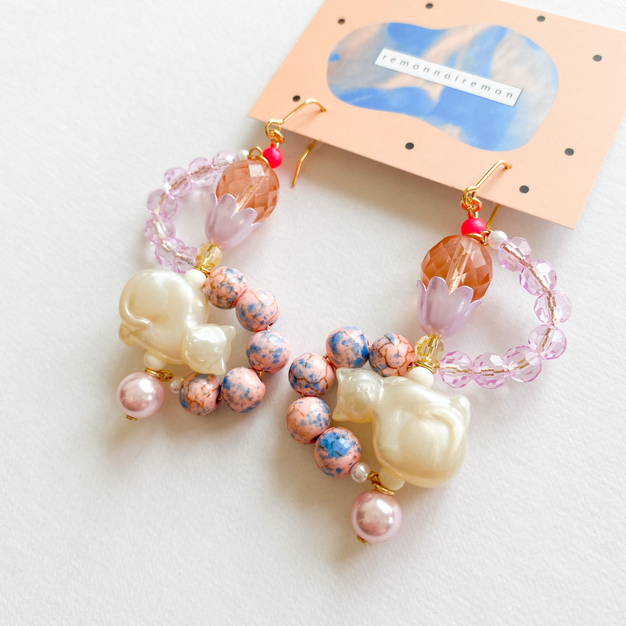 くねくねピアス/イヤリング