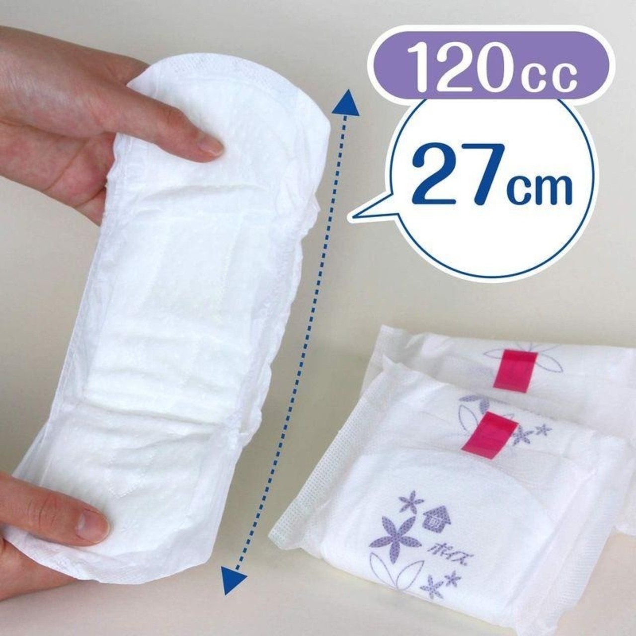 【メーカー箱】日本製紙クレシア ポイズ肌パツトレギュラー30枚×12パック(360枚)