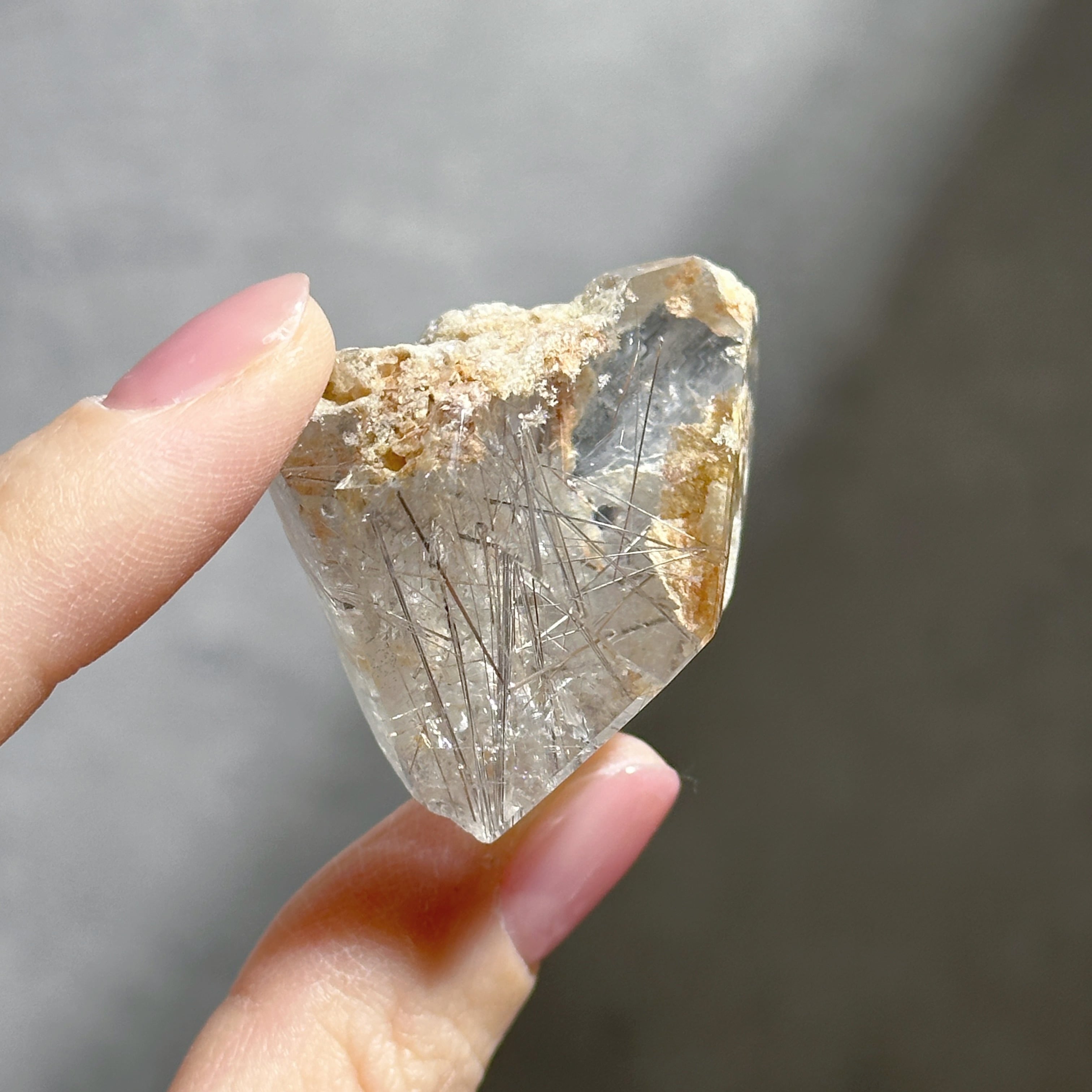 天然石 水晶ルチルフリー ルチルインクォーツ フリーフォーム31◇ Rutile in Quartz◇天然石