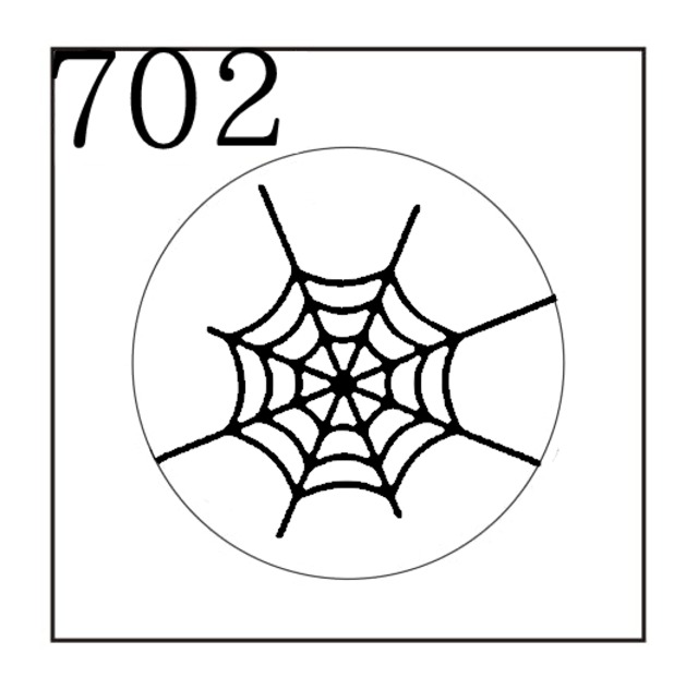 《オーダー品》【シーリングスタンプ／封蝋印】「702／蜘蛛の巣」スパイダーネット・ゴシック・ファンタジー