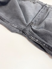 80s Levi’s 501-0658 BLACK DENIM PANTS MADE IN USA Size W34L32→W32L31