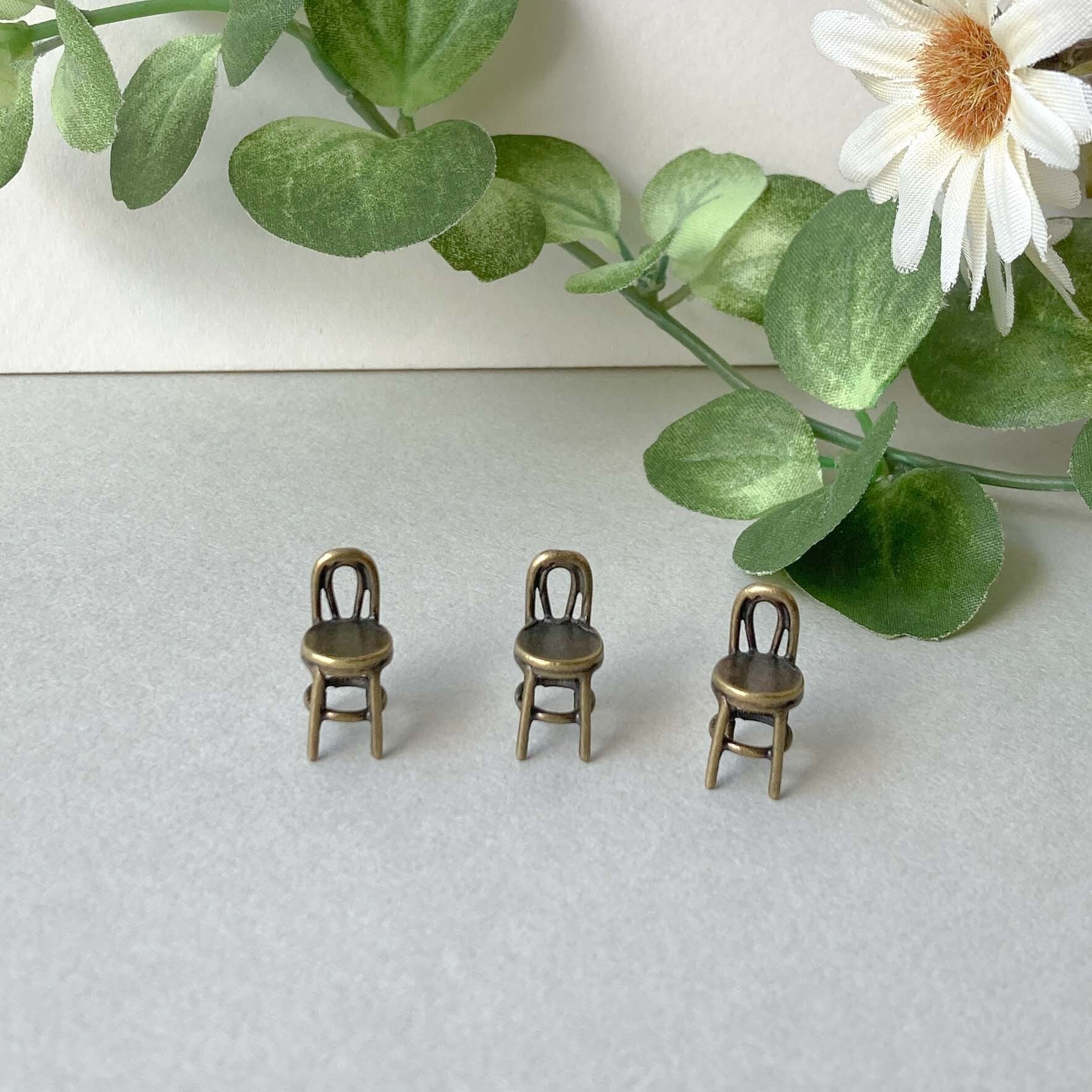 アンティーク風 アーチ背もたれ椅子チャーム