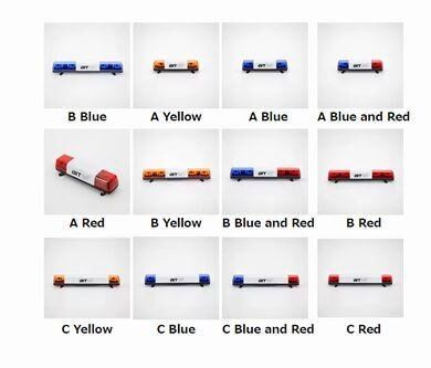 LED エンジニアリング回転ライトパトカー点滅ライト 1/10 RC