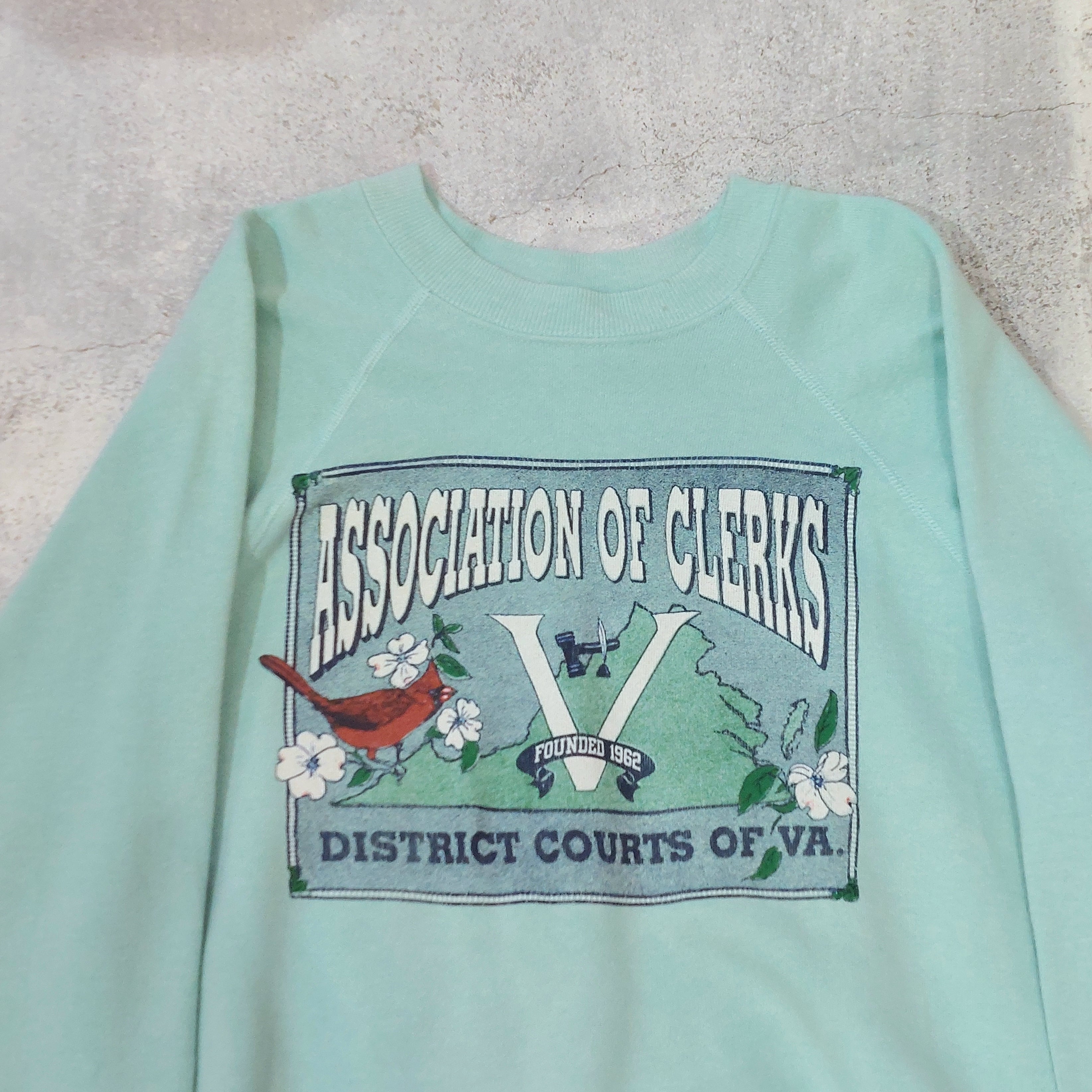 90s Hanes print sweatshirt / Made in USA[fa-766]アメリカ製90年代