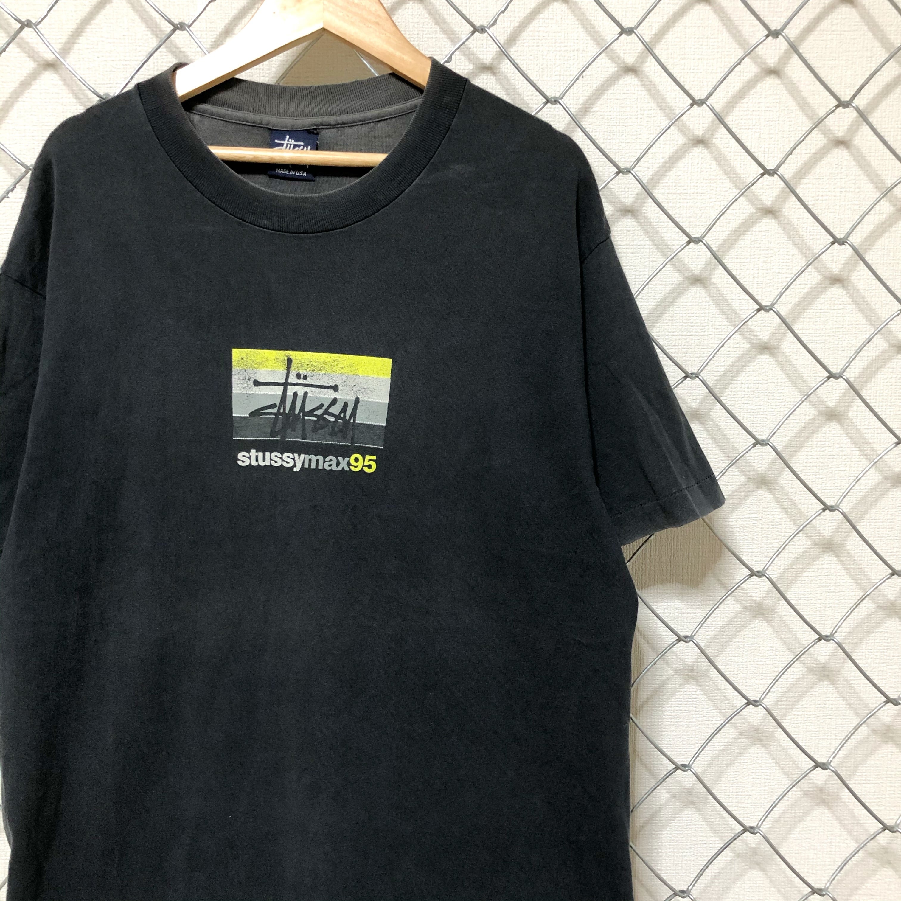 Stussy ステューシー AIRMAX95 90's USA製 半袖 Tシャツ L | MasaHero