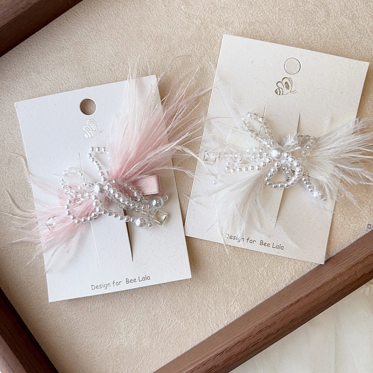 GOODSパールタッセルとダイヤモンド誕生日帽子