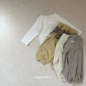 韓国子供服 / mimimarket / 26Autumn / テリージョガーパンツ / 秋服 *S~L *