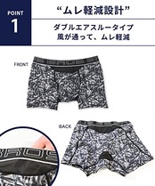 BROS by WACOAL MEN(ブロス バイ ワコールメン)ボクサーパンツ 吸汗速乾 ムレ軽減設計 前閉じ GT3910 OV L