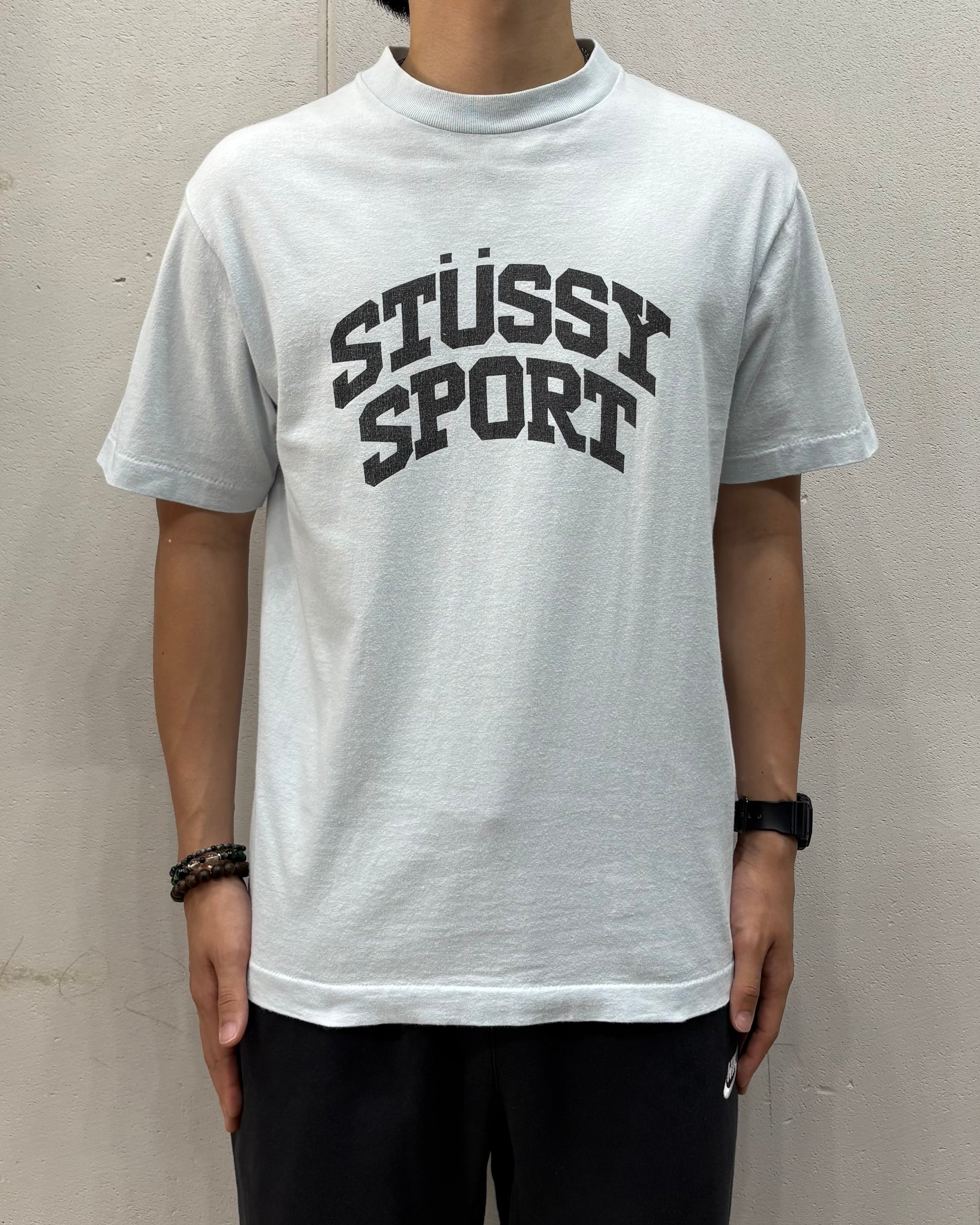 90's old stussy Design Tee “白タグ” “STUSSY SPORT” 【下北沢店】 | curb
