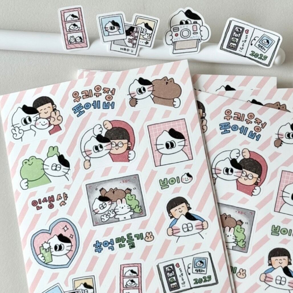 ★予約 KEYKEYMADE 〔sticker -思い出-〕