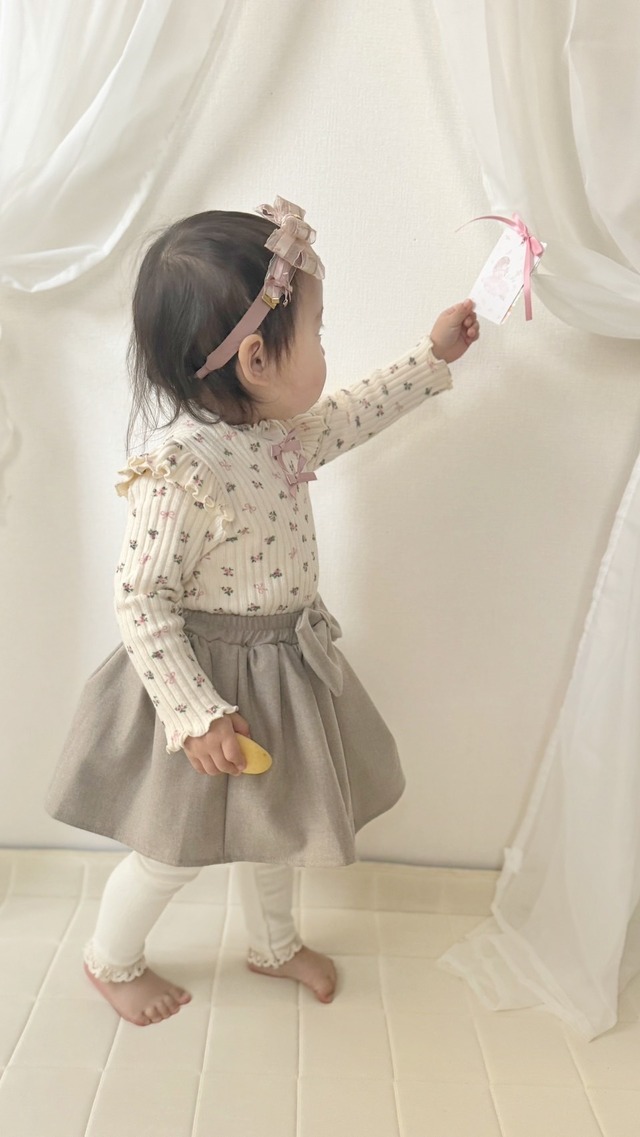 ラスト1 beigeM【即納】<Roa>  Evelyn leggings