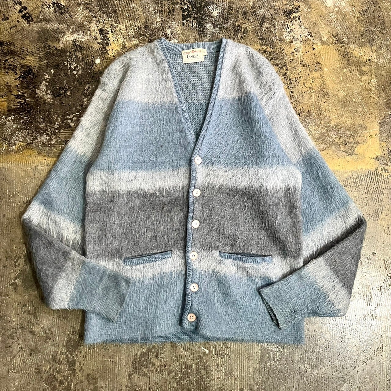 60s CAMPUS Mohair Cardigan | VOLAR