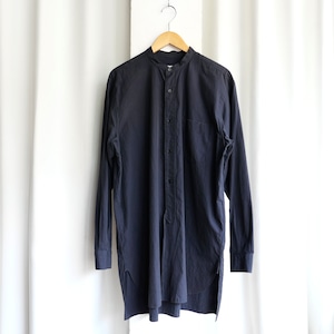 COMOLI 22AW BAND COLLAR SHIRT