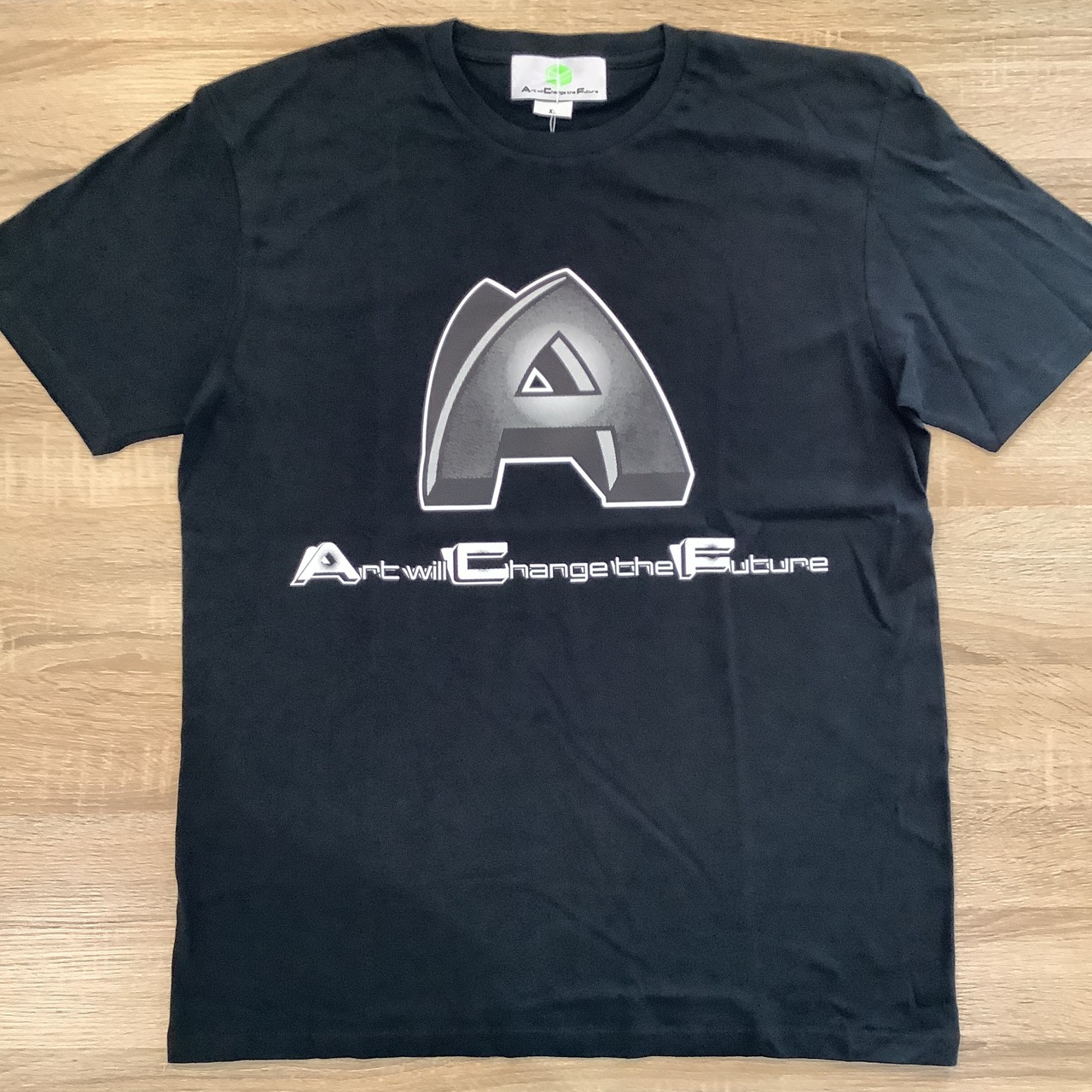 Capital A ( A ) Tシャツ ブラック