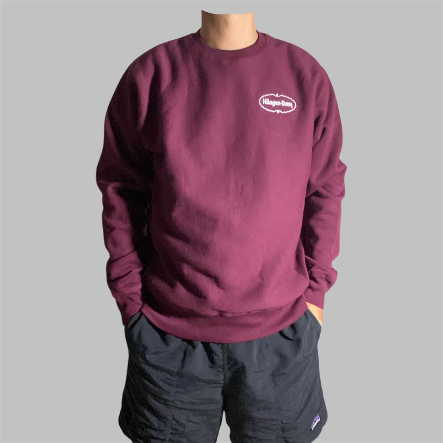 Haagen-Dazs Logo Sweatshirt ハーゲンダッツ | WAGENTYPEII