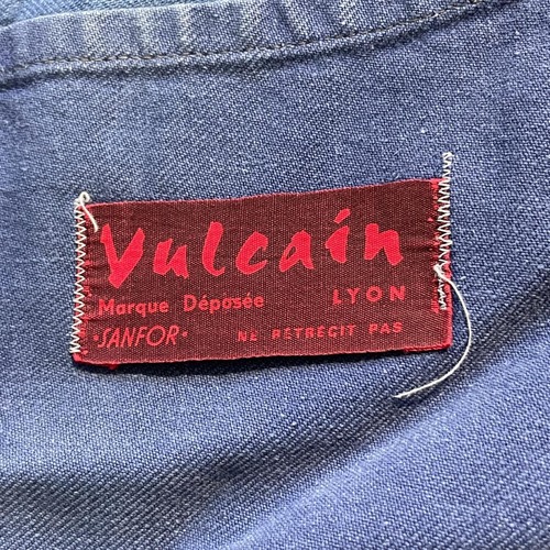 襤褸 50s Vulcain サンフェード フレンチワークジャケット 詳細写真2