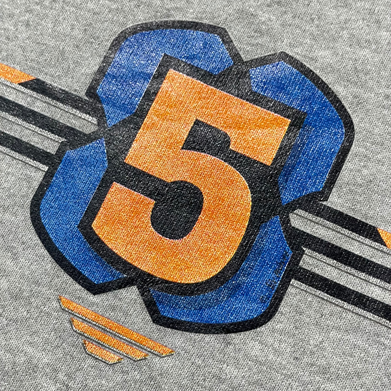 【USA古着】プリント スウェット トレーナー グレー メンズL相当 US古着 アメリカ古着