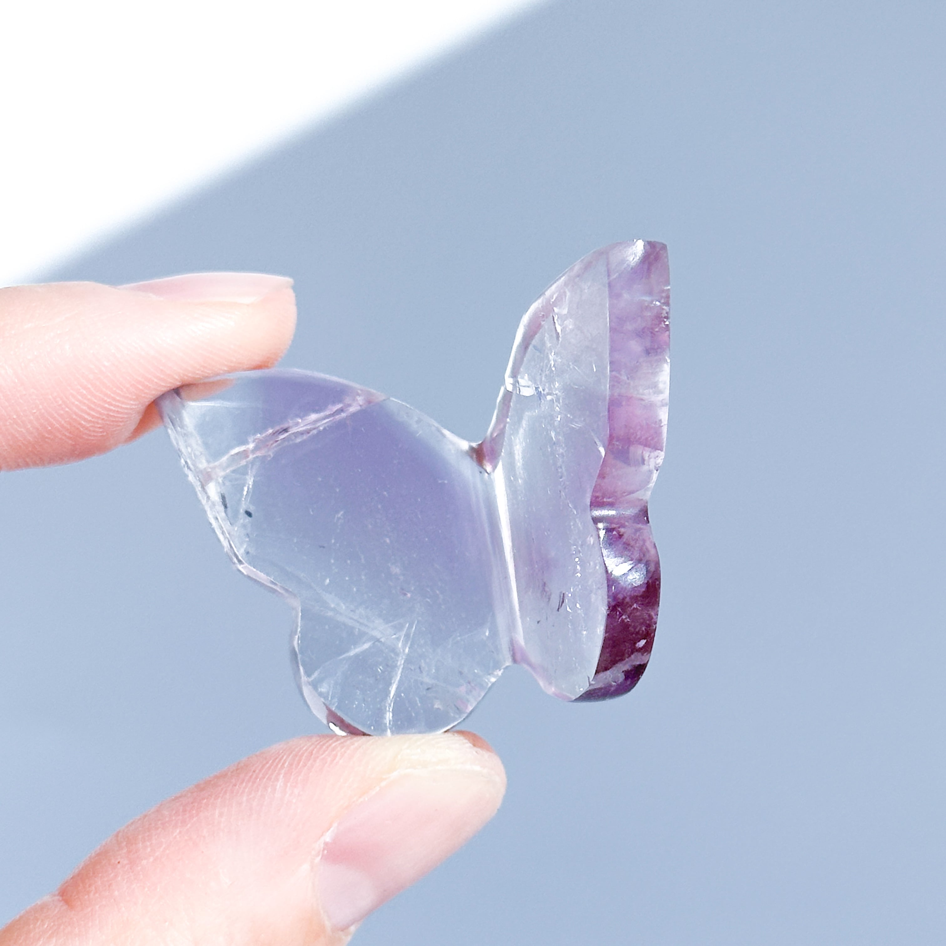アメジスト 3D蝶 01◇ Amethyst Butterfly ◇天然石・鉱物