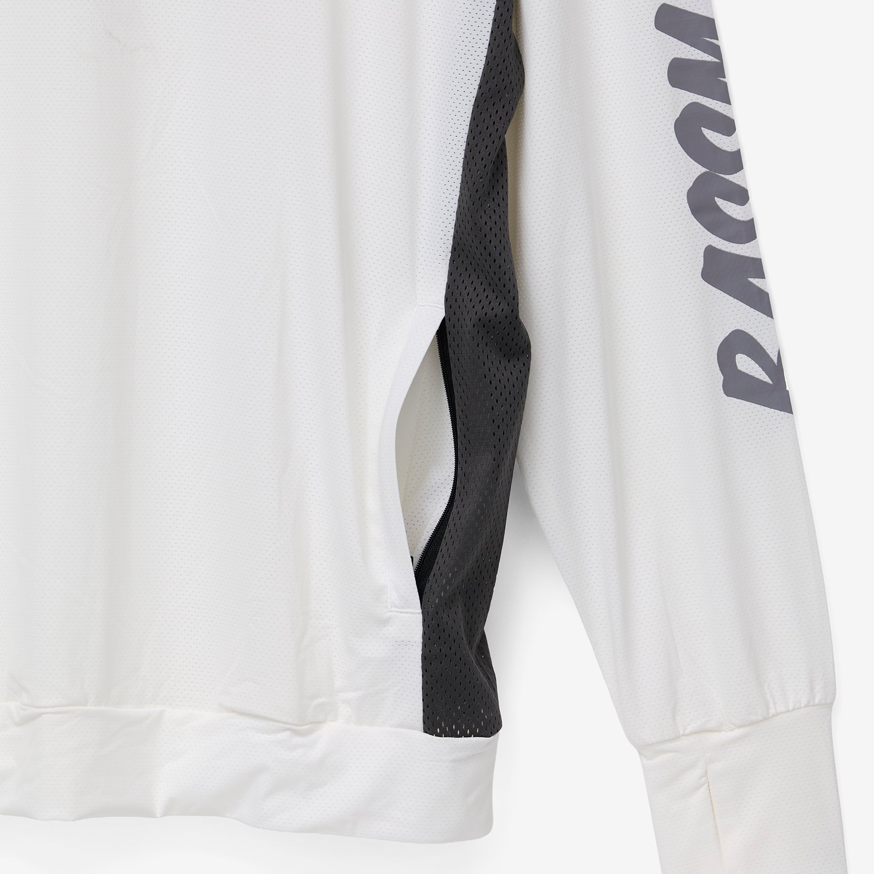 3WAY UV Rush Cool Logo Pullover［WHITE］［LIMITED］ | bassmania.jp