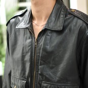 BURMA RUN leather flight jacket