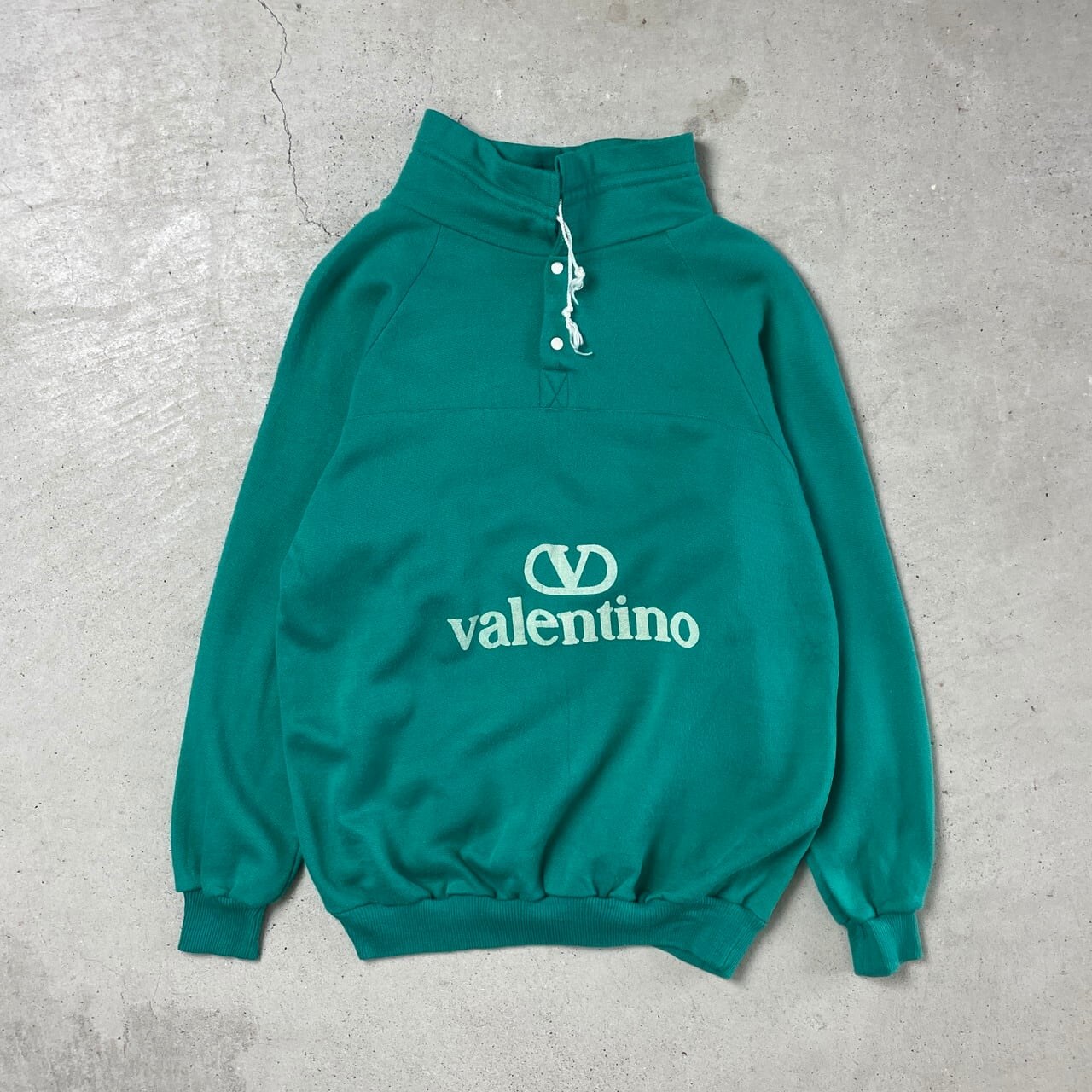 BOOTLEG 90年代 Valentino ヴァレンティノ ハーフボタン プリント 
