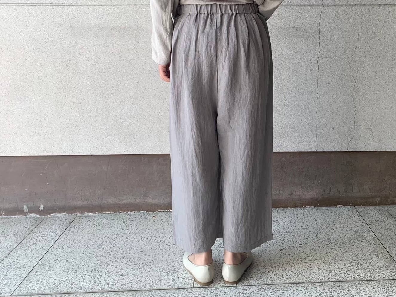 evam eva】bamboo linen pants/E241T097 | eighty88eight