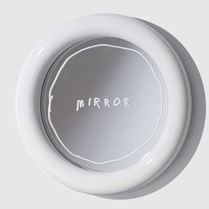 【即発】drawing mirror / ドローイング ミラー オブジェ サークル 壁掛け 鏡 円形 韓国雑貨