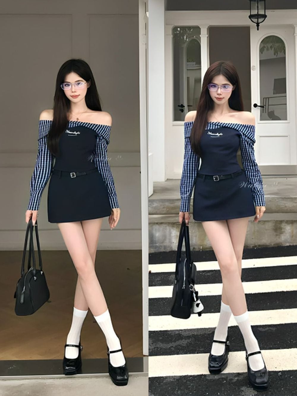 私服セット　ミニスカとトップス 今日も撮影でした☺︎ 私服は MICANE - アガサ ツイスト ビスチェ