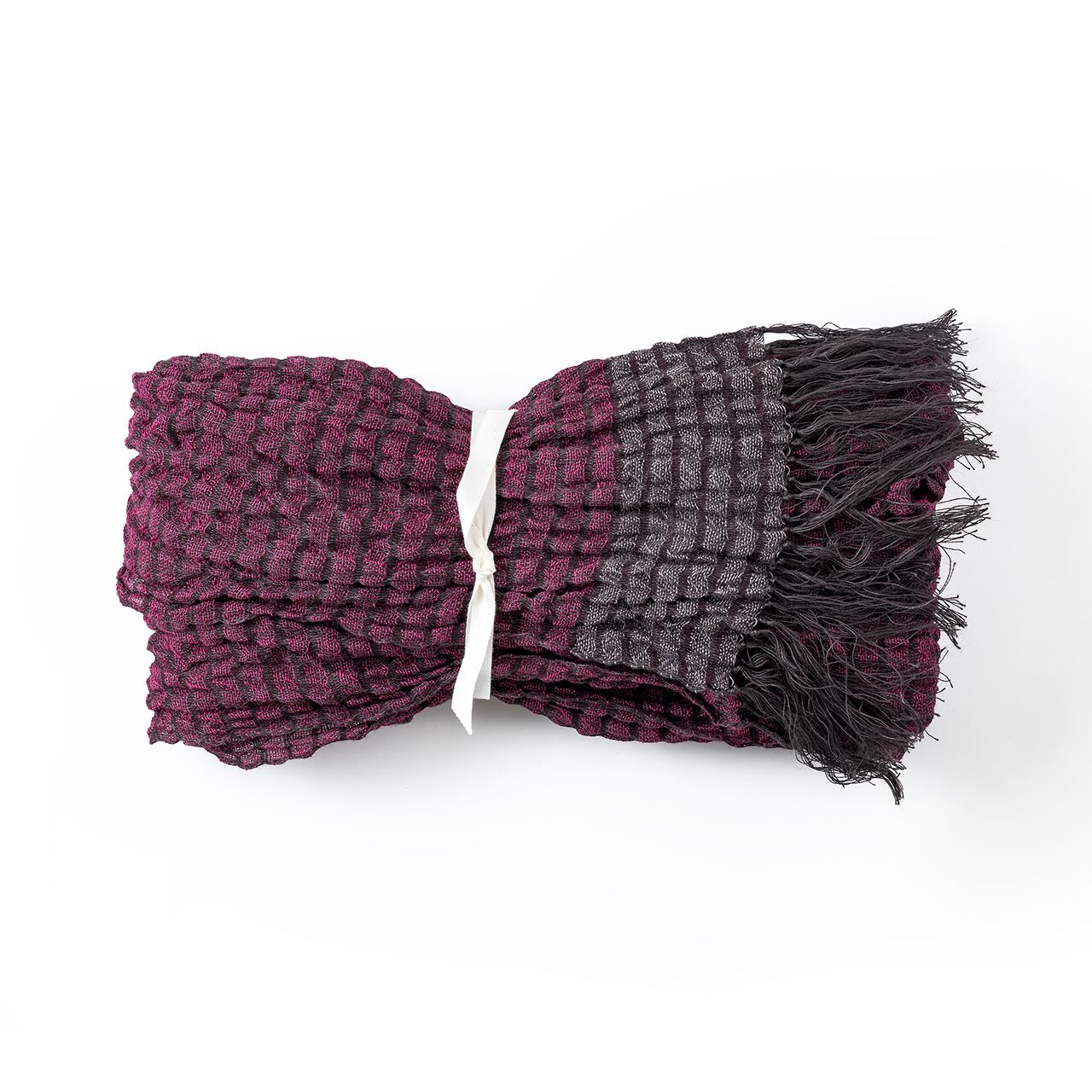 hecco「麻」fuchsia × black