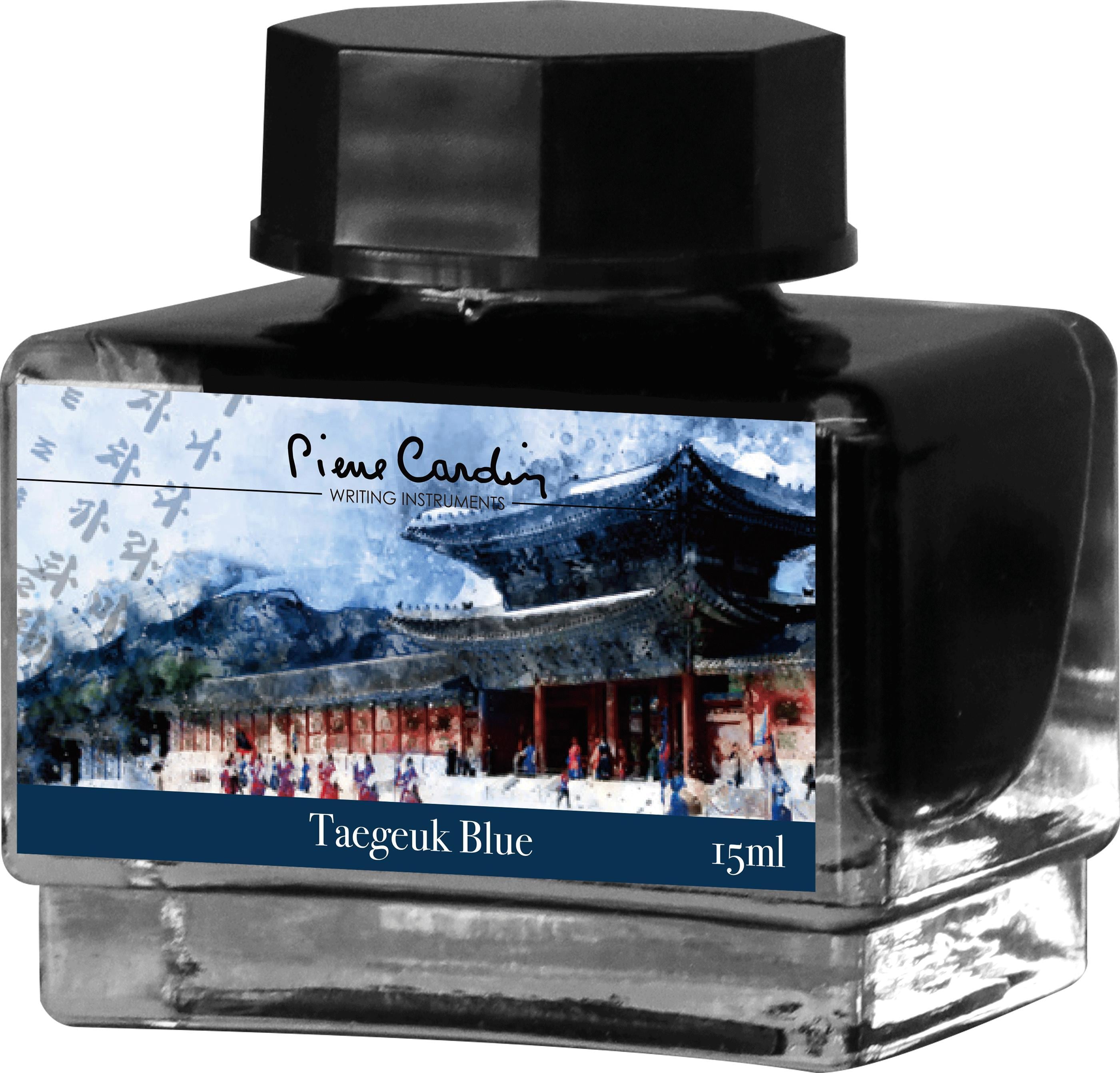 ピエールカルダン インクの世界　ボトルインク15色セット コレクターズボックス