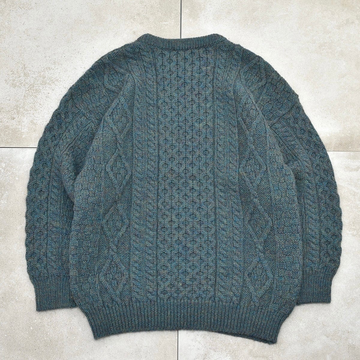 Rare color ARAN SWEATER MARKET fisherman | 古着屋 grin days memory