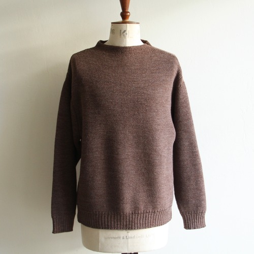 STILL BY HAND【 mens 】bottle neck pullover knit